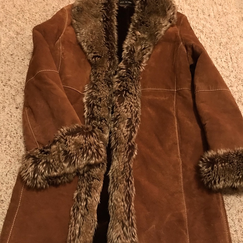 Beautiful leather coat